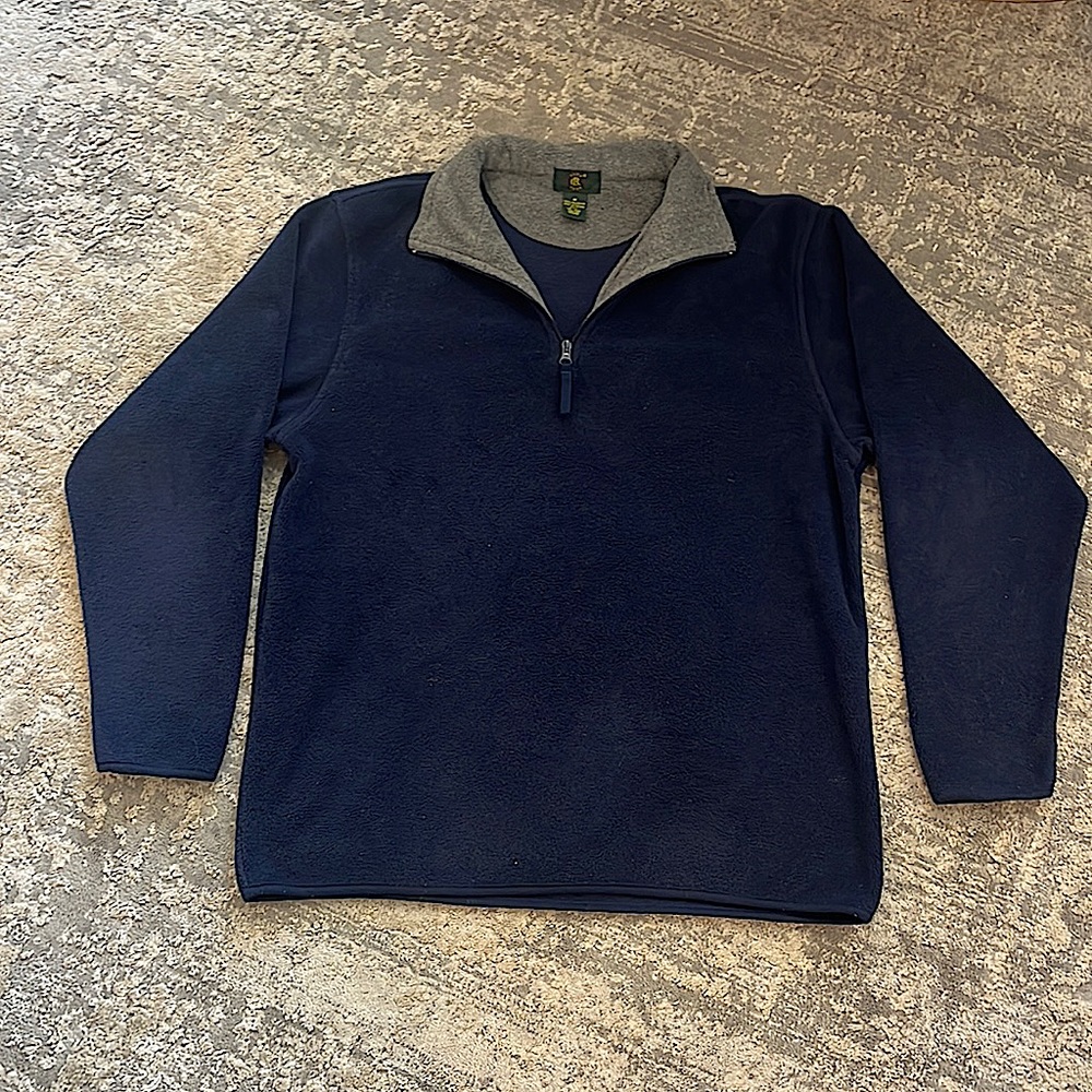 club room quarter-zip size medium